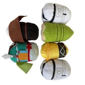 Disney Star Wars Tsum Tsum Plush Lot | Jabba, Dooku, Boba Fett, C-3PO, Troopers